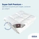 Ковдра Ideia 155х215 Super Soft Premium всесезонна (8-11780) - зображення 7