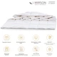 Одеяло эвкалиптовое MirSon Luxury Exclusive №1410 172x205 см Eucalyptus Зима (2200001535510) - изображение 2