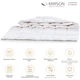 Одеяло шелковое MirSon Luxury Exclusive №0510 172x205 см шовк капок Лето (2200000038524) - изображение 3