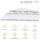 Одеяло эвкалиптовое MirSon Luxury Exclusive №1408 172x205 см Eucalyptus Лето (2200001535114) - изображение 3