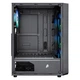 Корпус 1stPlayer FD3-BK-4F7 Black без БП - зображення 4