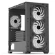 Корпус AeroCool D301A-G-BK-v2 (ACCS-DS03043.11) Black без БП - зображення 4