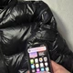 Зимова куртка Moncler до -20° з NFC чіпом 770155 XS чорна - зображення 9