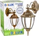 Уличный светильник Delux Palace A007 60W E27 Черное золото (90011354) - изображение 2