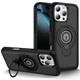 TPU+Textured PC Magnet Epik для Apple iPhone 16 Pro Max (6.9") Black - изображение 1