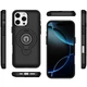 TPU+Textured PC Magnet Epik для Apple iPhone 16 Pro Max (6.9") Black - изображение 5