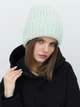 Шапка жіноча Malisa Айс ML11749 54-58 Іній/Молочний/Роуз - зображення 2