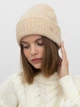 Шапка женская Malisa Гаіті 15-1736-AA-140 One Size Светло-бежевая - изображение 1