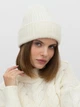 Шапка женская Malisa Гаіті 15-1736-AA-95 One Size Молочная - изображение 2
