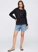 Bluza damska bez kaptura polarowa GAP 800444-08 XS Czarna - obraz 3