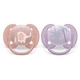 Пустышка Philips AVENT Ultra Soft ультрамягкая 0-6 мес. 2 шт (SCF091/09) - изображение 2