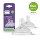 Соска Philips AVENT Natural силиконовая, Естественный поток, от 0 мес (SCY962/02) - изображение 1
