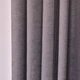 Ткань портьерная однотонная Canvas 300 см 253 гр/м2, шторная ткань, ткань для штор, шторы, портьеры, гардины, ткань гардинная V-серо м.п. - изображение 2