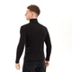 Гольф Pobedov Prestige чоловічий в рубчик приталений 3XL чорний (26485) - зображення 4