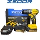 Шуруповерт аккумуляторный ударный ZEGOR CDP-21BL (2 *(21В, 2 А/ч)) в кейсе (Серия PROFESSIONAL) - изображение 2