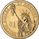 Монета 1 долар 2007 P UNC 4-й Президент США - Джеймс Медісон (1809-1817). James Madison President - изображение 2