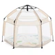 Детский каркасный манеж складной Bambi MR 1512 Ivory Beige палатка автоматическая детская каркасная 146×127×110 см с чехлом Бежевый - изображение 5
