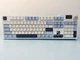 Повнорозмірна механічна бездротова клавітура Ajazz ak35I V3 MAX Avocado switch White-blue ENG+UA - зображення 3