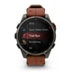 Смарт-годинник Garmin Смарт-часы Garmin Fenix 8 Pro (47 mm) AMOLED Sapphire, титан Carbon Gray DLC с каштановым кожаным ремешком - изображение 3