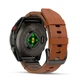 Смарт-годинник Garmin Смарт-часы Garmin Fenix 8 Pro (47 mm) AMOLED Sapphire, титан Carbon Gray DLC с каштановым кожаным ремешком - изображение 7