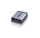 Адаптер-переходник UGREEN Type-C to USB 3.2, 10Gbps, Gray - изображение 1