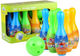 Іграшковий набір LEAN Toys «Кеглі» 6 кеглів + куля 3426 (5905884458815) - зображення 2