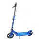 Самокат городской Adbor Scooter 007 Big с ручным тормозом и подножкой, цвет синий - изображение 1
