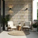 Декоративная ПВХ панель Sticker Wall на стену, для ванной, кухни 960*480*4мм (D) SW-00001777 - изображение 6