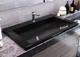 Умывальник накладной Luxor Kraft Low 80 Black - изображение 1