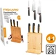 Набор ножей Fiskars Functional Form с бамбуковой подставкой 3 шт (1057553) - изображение 7