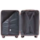 Большой пластиковый чемодан Wings WN01 L розовое золото rose gold - изображение 4