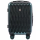 Маленький пластиковый чемодан на 4 колесах WINGS PC190 S темно зеленый dark green - изображение 3