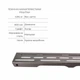 Линейный трап 800 мм из нержавеющей стали с сухим затвором Qtap Taurus FD800 (PVD) - изображение 4