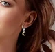 Сережки срібло 925 Original стиль Pandora "Сонце і Місяць"1215 - зображення 2