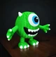 Фігурка Майк Вазовскі Mike Wazowski з Корпорації Монстрів Monsters Inc – 3D друкований сувенір - изображение 3