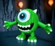 Фігурка Майк Вазовскі Mike Wazowski з Корпорації Монстрів Monsters Inc – 3D друкований сувенір - изображение 4
