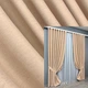 Комплект готовых штор VR-Textil Блэкаут двусторонний Eclipsе № 1816ш Бежевый 150х270 см 2 шт (33-0797) - изображение 1