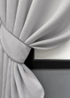 Комплект коротких штор VR-Textil Блэкаут двусторонний Eclipsе № 1791ш Светло-серый 130х170 см 2 шт (35-0393) - изображение 4
