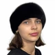 Женская норковая повязка на голову Меховой стиль Повязка Черный One size (1003/A) - изображение 1