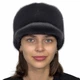 Кепка женская из меха цельной норки Меховой Стиль Норма 54/60 Темный ирис (086/A) - изображение 2