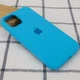 Чехол Fiji Silicone Case для Apple iPhone 11 бампер накладка Full Soft Denim Blue - изображение 2