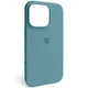 Чехол Fiji Silicone Case для Apple iPhone 16 Pro Max бампер накладка Soft Touch с микрофиброй Cactus - изображение 1
