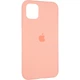 Чехол Fiji Silicone Case для Apple iPhone 15 Plus бампер накладка Soft Touch с микрофиброй Begonia - изображение 1