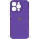 Чехол Fiji Silicone Case Full Camera для Apple iPhone 16 Pro бампер накладка с защитой камеры Dark Purple - изображение 1