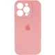 Чехол Fiji Silicone Case Full Camera для Apple iPhone 16 Pro бампер накладка с защитой камеры Pink - изображение 1