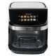Аэрогриль мультипечь iHunt BRO Air Fryer II Ultra 9 л, двойной нагрев (верхний + нижний), 2200 Вт, 10 программ, сенсорное управление, антипригарное покрытие - изображение 12