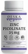 Цинк Пиколинат 25мг 90 капсул Oeska | Zinc Picolinate 25mg - изображение 1