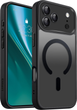 Панель Etteri Matt Mag для Apple iPhone 17 Pro Black/Transparent (5907504556765) - зображення 1