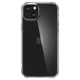 Чехол для Iphone 15 Spigen Ultra Hybrid Crystal Clear прозрачный противоударный ACS06793 - изображение 10