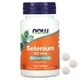 NOW Foods селен 100 мкг 100 таблеток імуномодулятор антиоксидант для нервової системи зору метаболізму серця сосудів вітамін - зображення 1